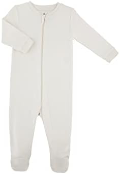 Organic Baby Sleepers Front Zip Soft Cuddly