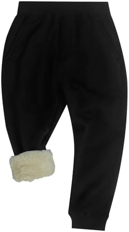 Thick and Cozy Winter Jogger Pants for Kids Unisex Sizes