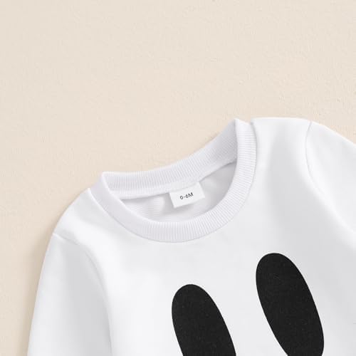 Halloween Funny Ghost Face Outfit for Baby Boys