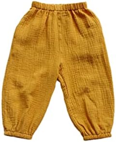 High Quality Cotton-Linen Harem Pants for Toddler and Kids