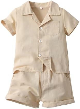2-Piece Toddler Boys Cotton Set
