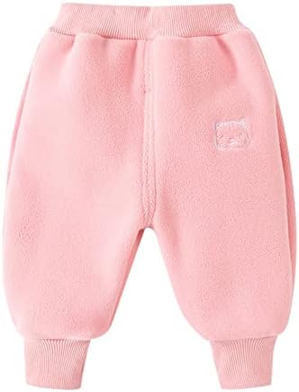 Kids Toddler Winter Warm Animal Cotton Long Pants