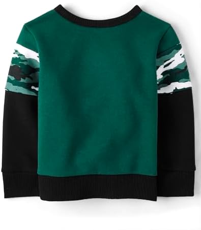 The Childrens Place Baby Boys Sweatshirt and Sweatpant 2 Piece Outfit