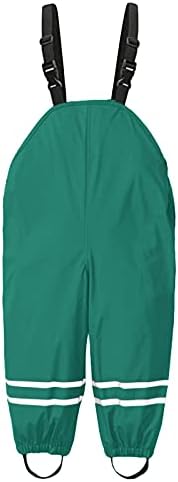 Waterproof weatherProof rain Pants Style for Toddlers Boys and Girls