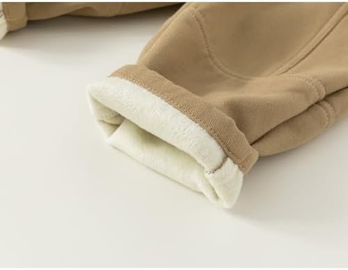 Cotton Fleece Jogger Pant for Toddler Boys - Warm Stretchy and Stylish