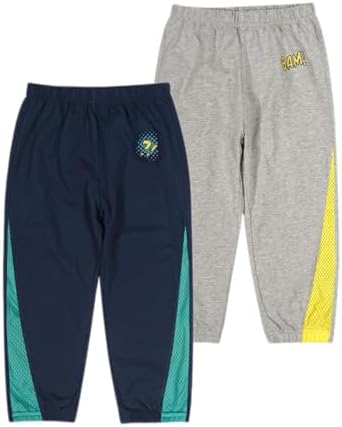 Perfect for Little Boys 2-Pack of Cotton Joggers for Kids