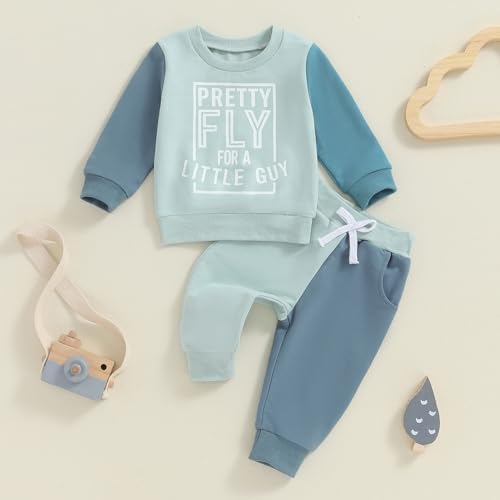 Baorji Toddler Boy 2-Piece Letter Print