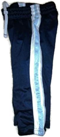 Jumping Beans Boys Microfiber sweat pants navy light blue stripe