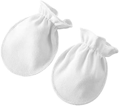 American Trends Newborn Baby Mittens No Scratch Cotton Gloves