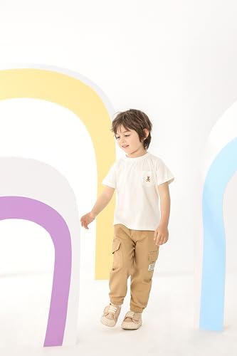 Feidoog Toddler Boys 26T Elastic_parse Sweatpants Solid Cotton