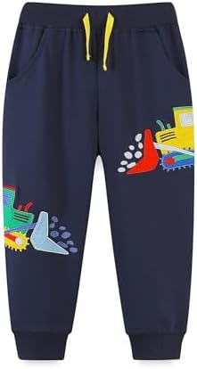 Dinosaur Print Jogger Pants for Babies