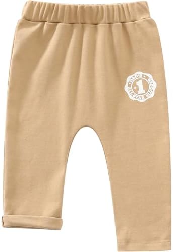 JARRMAKO Baby Boys Soft Cotton Joggers 3-Pack