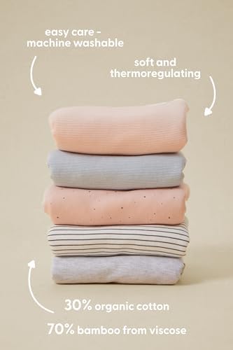 MORI Baby Unisex Clever Pajamas 4-pack