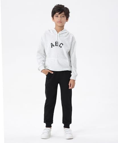 GFQLONG Toddler Boys 2-Pack Cotton Active Jogger Sweatpants