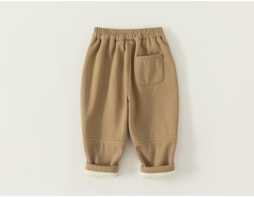 Cotton Fleece Jogger Pant for Toddler Boys - Warm Stretchy and Stylish