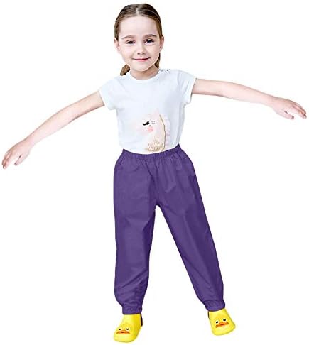 Protective rain jacket and pants for kids boys and girls waterproof
