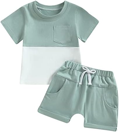 Arvbitana Summer Unisex Toddler Boy Girl Outfit Set