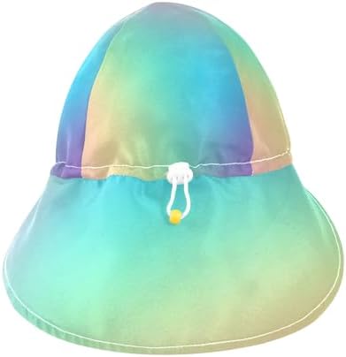 Candy Glitter Beach Baby Sun Hat Adjustable Wide-Brim Breathable Toddler Protection