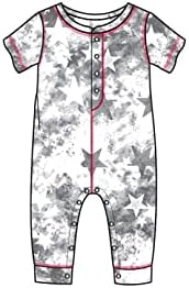 PJ Salvage Bright Start Brave Hearts Unisex Baby Romper