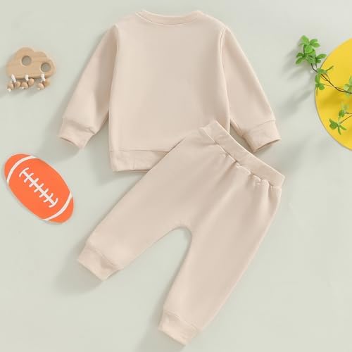Gueuusu Toddler Boy Football Outfit Set 2Pcs
