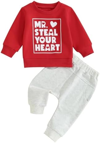Perfect Valentines Day Outfit for Kids Adorable Two-Piece Set