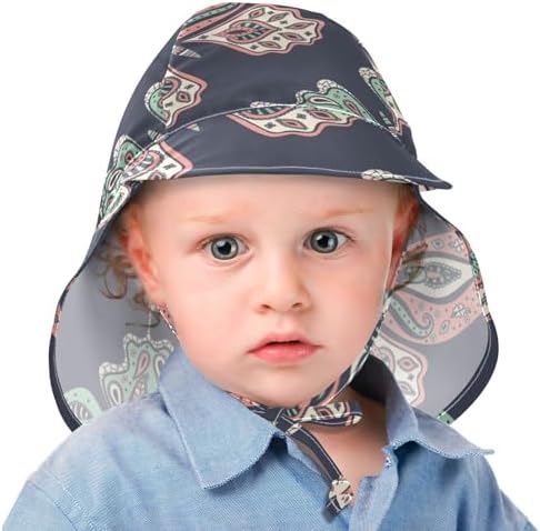 Sun Protection with Boho Pattern Kids Travel Hat UPF 50