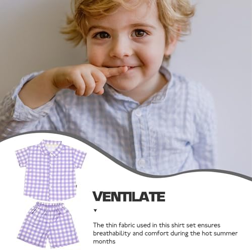 Cotton Toddler Trick Summer Outfit for Boys Girls