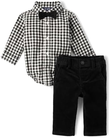 The Childrens Place Boys Button-Up Outfit