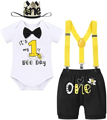 Bee Day Toddler Romper Set