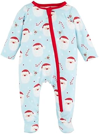 Adorable Blue Santa - Glow in the Dark Baby Sleeper