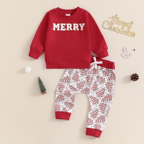 Merry Christmas Toddler Boys Set