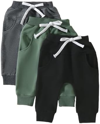 SAYOO Toddler Boys Harem Joggers
