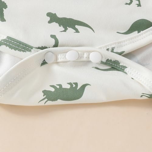 Dinosaur Print Fall Baby Boys Set