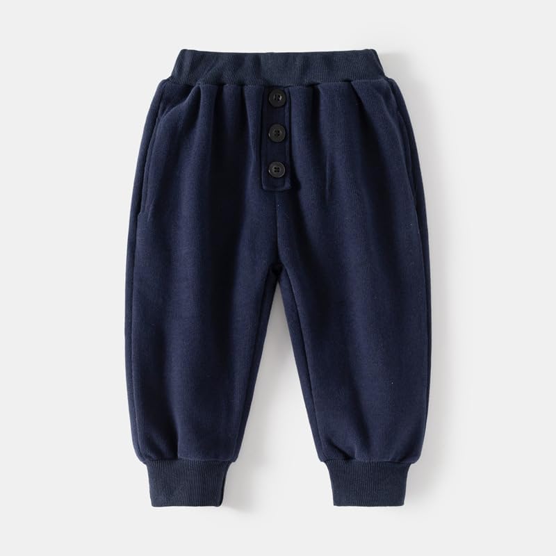 Irsutey Toddler Boys Cotton Jogger Sweatpants 1