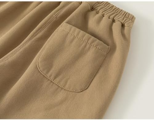 Cotton Fleece Jogger Pant for Toddler Boys - Warm Stretchy and Stylish