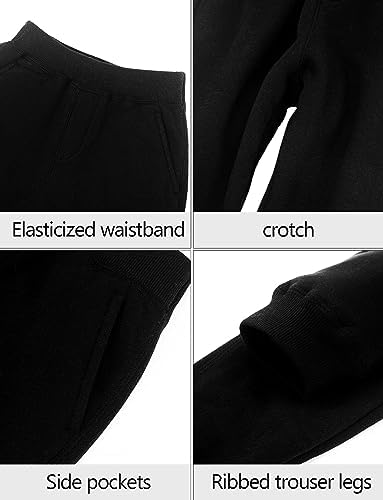 Thick and Cozy Winter Jogger Pants for Kids Unisex Sizes