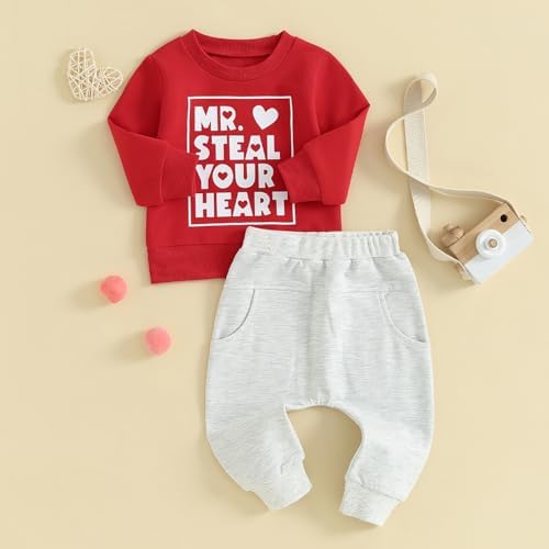 Perfect Valentines Day Outfit for Kids Adorable Two-Piece Set