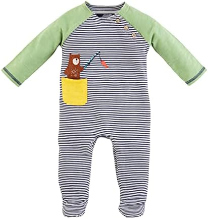 Mud Pie Baby Boy Sleeper - Soft Adorable Pajamas