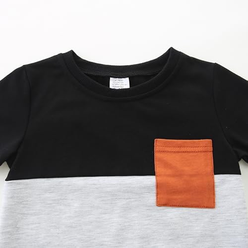 Babymine Toddler Fall Winter Long Sleeve Sweater Jogger Set