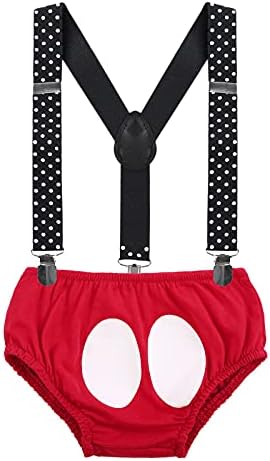 IBTOM CASTLE - 4-Piece Half-Birthday Cakes Outfit Set for Infants