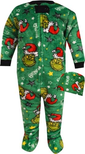 Dr Seuss Grinch Christmas Blanket for Babies Toddlers