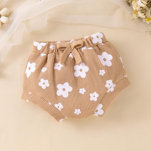 Cozy Floral Waffles for Little Ones 2-Piece Toddler Summer Set