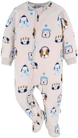 Gerber Baby Boys Flame-Resistant Fleece Pajamas