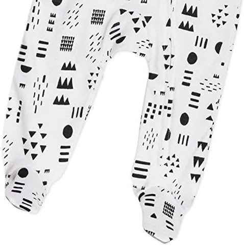 Honest Baby Boys 2-Pack Sleep Play Footed Pajamas Sleepsuit