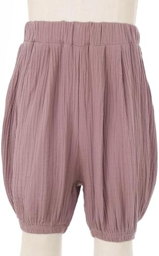 Runqhui Cotton Linen Shorts for Kids