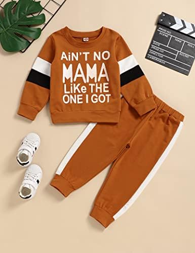 TUEMOS Toddler Boy Clothes Sweatsuits Relaxed Cozy
