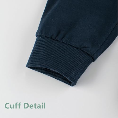 BeIVSlley Baby Boys 3-Pack Cotton Active Jogger Pants