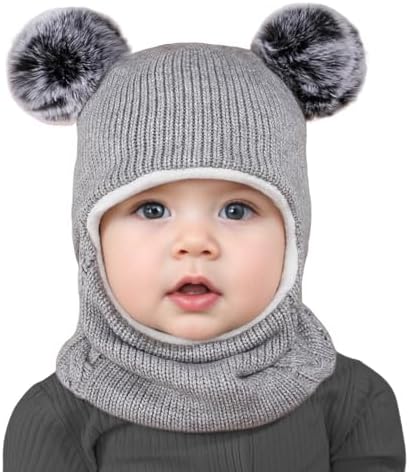 IPOTP Winter Hat Scarf Set