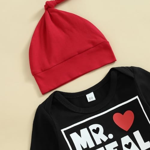 Perfect Valentines Day Boys Newborn Outfit Set