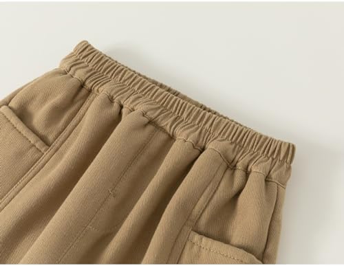 Cotton Fleece Jogger Pant for Toddler Boys - Warm Stretchy and Stylish